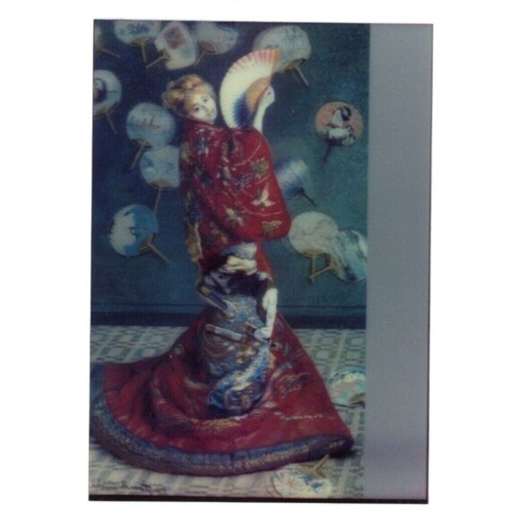 Monet 1876 Art Photo Demo Print 5" x 7" Lenticular 3D - Picture 1 of 2